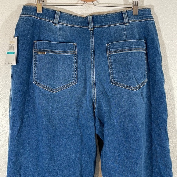 MICHAEL MICHAEL KORS Cali Blue WA Basics Denim Jeans Size 16 $110 New with tags - Picture 5 of 10